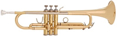 Coppergate Professionele Trompet met Omgekeerde Mondpijp door Gear4music