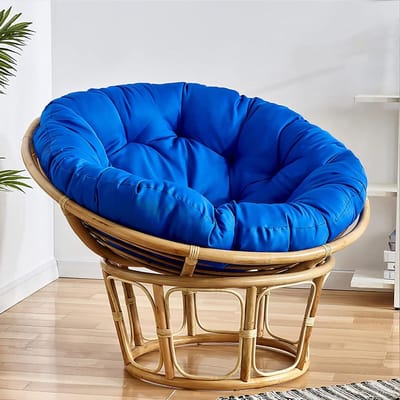 Rond Stoelkussen - Papasan Kussen Hangmat Kussen - Buiten Ontspannen - Verdikt en Zacht - 80x80cm - I