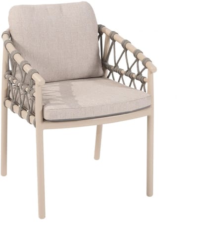 4 Seasons Outdoor Piacenza Dining Tuinstoel - Latte