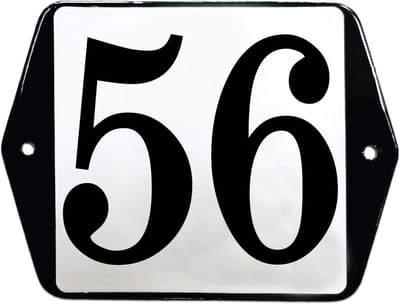 Emaille huisummer model oor - 56