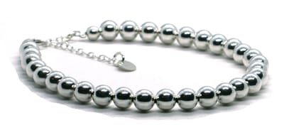 Heaven Eleven - dames - enkelbandjes - zilver - 925 - 7mm - verstelbaar 23cm + 4cm