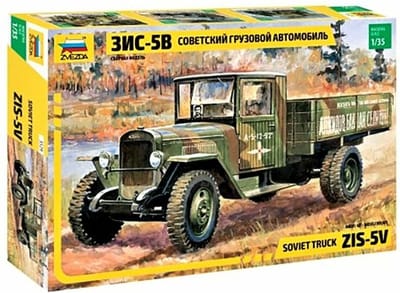 Zvezda Modelbouwpakket Militaire voertuigen - 3629 UAZ-469 Soviet Military Off-Road Vehicle Plastic - 1:35 - Modelbouw