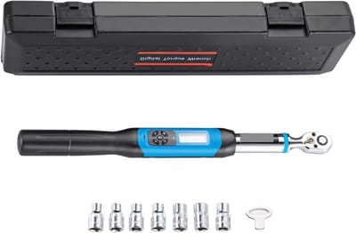 Digitale Momentsleutel Kit - Verstelbare Sleutel - Precisie Reparatie - LED & Zoemer Indicator - 6.8-135 Nm - One Color