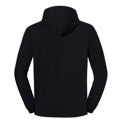 Fruit of the Loom Heren Iconic Premium Sweat Jacket met capuchon (Zwart)
