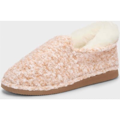 Pantoffels - beige - Gr. 36 van Goldner Fashion