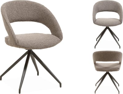 MX Sofa Eetkamer stoel Yara | kleur: Toffee