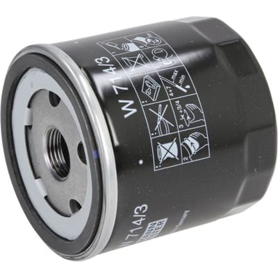 MANN-FILTER Oliefilter W 714/3 voor Alfa Romeo 164 166 GTV Spider | Fiat 128 Fiorino Regata Ritmo Tempra Tipo Uno | Maserati Biturbo | OEM 4371581 | 4434792 | 46805830 | 71736166