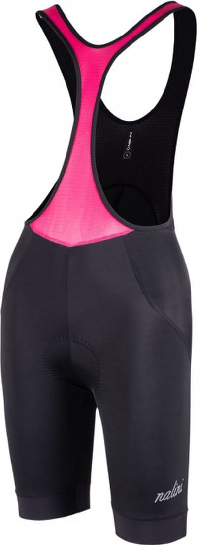 Nalini Koersbroek Dames Zwart - LADY SPORTY BIB BLACK - S
