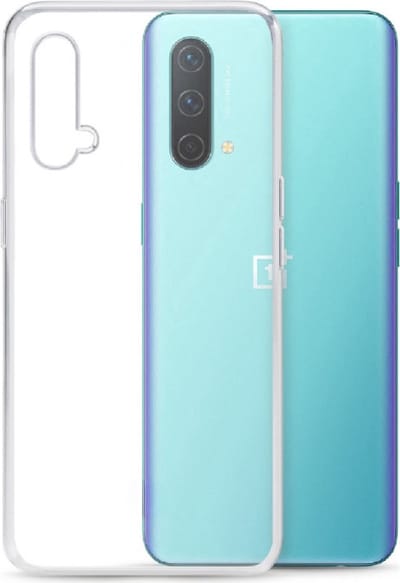 LuxeBass Siliconen hoesje geschikt voor OnePlus Nord CE 5G - Soft Cover - Transparant - telefoonhoes - gsm hoes - telefoonhoesje
