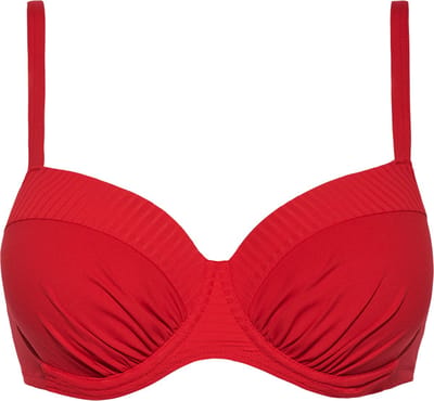 CYELL Dames Bikinitop Voorgevormd met Beugel Rood  -  Maat 70F