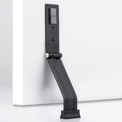Solidchoice- Deurstoppers Zwaar Belastbaar - Magnetische Deurstopper - Zelfklevende Deurstopper - Rubberen Punt - Voor Binnen/Buiten - Geschikt voor Vouwdeuren