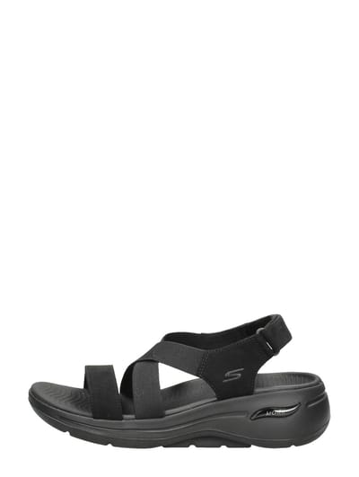 Skechers GO WALK ARCH FIT SANDAL - TRE Dames Sandalen - Zwart