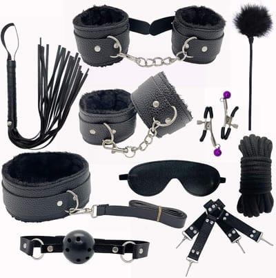 DD Sex Toys voor Koppels Vastbinden - Bondagesets - Extreme voor Mannen & Vrouwen - 28x20x7cm - Zwart