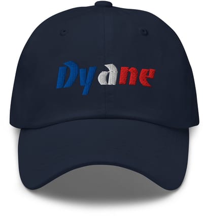 De2pktjes - Geborduurde Citroën Dyane pet - Navy