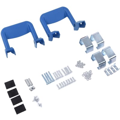 2 STUKS Pickup Truck Zijbeugel Stap Aluminiumlegering Vervanging voor Chevrolet Avalanche 2002? 2013Blauw blue