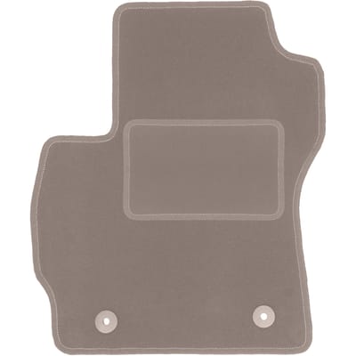 Beige bestuurdersmat voor: Mazda Premacy II minivan (2005-2010)