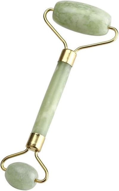 KELERINO Jade Roller Gezichtsmassage Roller - Groen