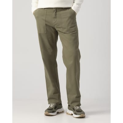 JC Rags Ralph Pantalon Olive Night Taille: W34 | Pantalons tailleur Outlet | Homme | Le Noir