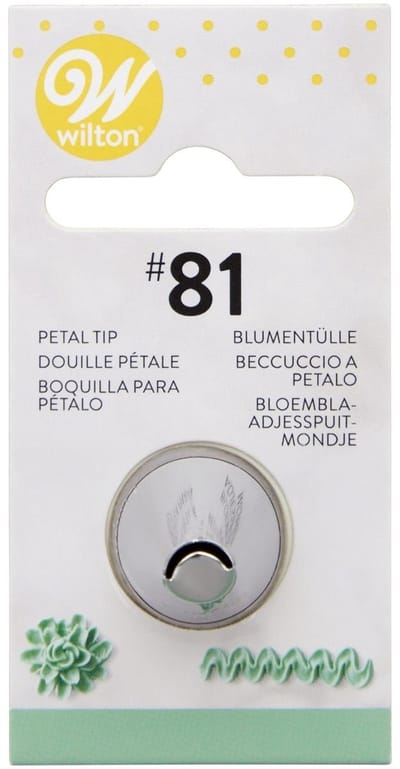 Wilton Spuitmondje - #081 Special Tip - Garneerspuit voor Taartdecoratie