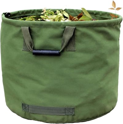 Herbruikbare Tuinzakken - Afvalzakken Tuin - Tuinafval Verzamelen - Versterkte Handgrepen - 56x46 cm - Groen