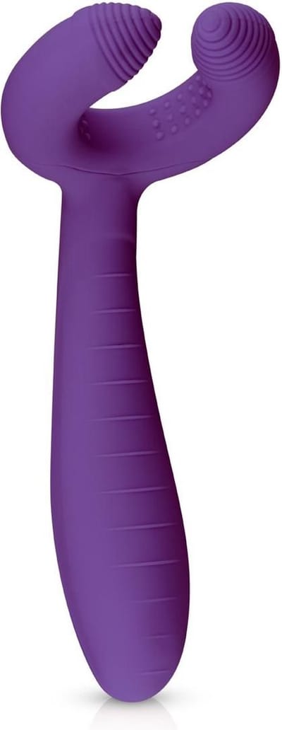 EasyToys - Scream Your Own Name - Koppel Vibrator - U Type Vibrator voor Koppels - Oplaadbare en Multifunctionele Vibrator - Vibrator - Vibrators voor Vrouwen en Mannen - Sex Toys voor Vrouwen - G-Spot Vibrator - Paars