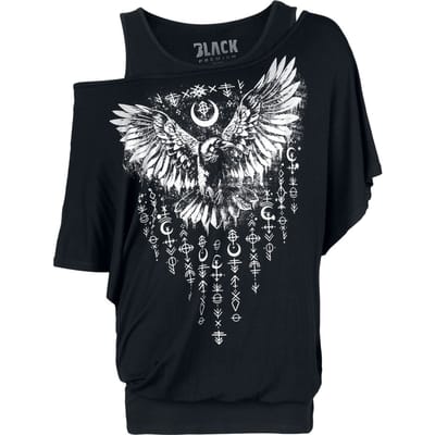 Black Premium by EMP T-shirt - Set bestaande uit shirt en hemdje - S tot XXL - voor Vrouwen - zwart