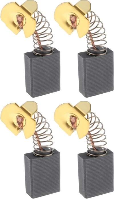 Set van 4 Carbon Borstels voor Tafelsaw, Geschikt voor Clarks CTS10C en CTS10D, 17x13.5x6.5mm, Hoogwaardige Vervangingsonderdelen voor Houtbewerking