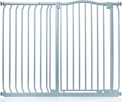 Safetots Klemhek met Gebogen Bovenkant, 116-125cm, Grijs, Hoog 100cm