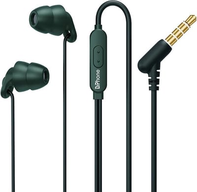 DrPhone SilencePro - Comfortabele 3.5mm Jack - In-Ear Oordoppen met Passieve Ruisonderdrukking en Kristalhelder Geluid - Groen