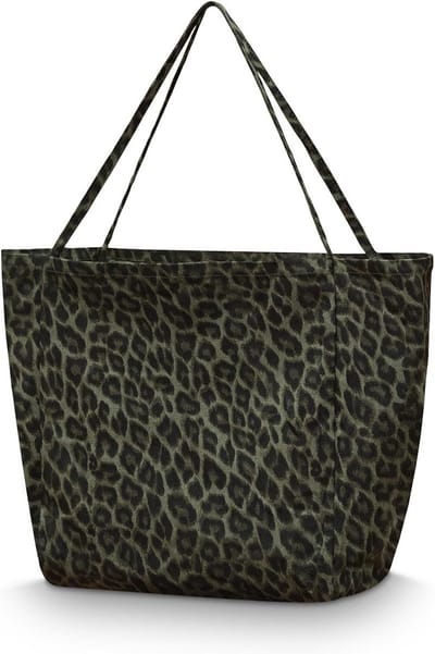 Grote Dames Shopper Tas - Ruime Stoffen Schoudertas voor Werk, Boodschappen en Reizen