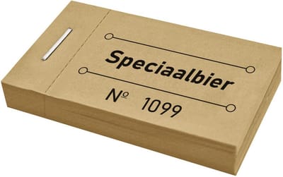 CombiCraft consumptiebonnen speciaalbier caramel - 5 boekjes met in totaal 250 bonnen