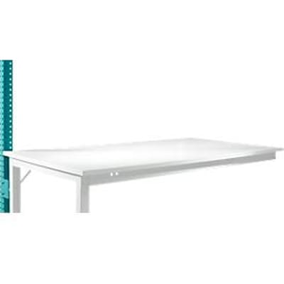 Opbouwframe, laag, Aanbouwtafel STANDAARD werktafel-/werkbank UNIVERSAL/PROFI, waterblauw