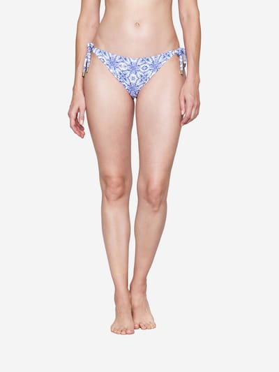 Bikinibroekje met zijwaartse vetersluiting model 'MURI BEACH'