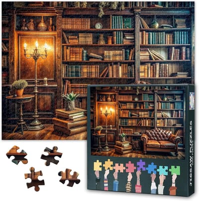 Legpuzzel Volwassenen - Puzzel 1000 Stukjes - Ontspanning en Decoratie - Dikke Kartonnen Stukjes - 70 x 50 cm