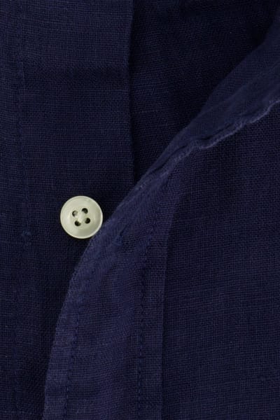 Gant casual overhemd donkerblauw
