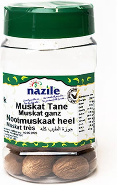 Nazile Hele Nootmuskaat 2 x 70 Gram (30 Stuks)