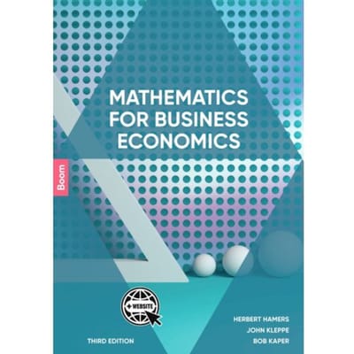 Mathematics For Business Economics - Herbert Hamers