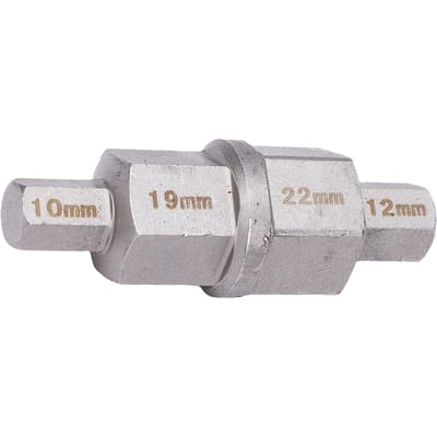 Motorfiets Zeskant As Gereedschap AH10121922 Koolstofstaal 10 12 19 22mm Combinatie Zeskant Adapter Vervanging voor R32 R18 R1100GS R100