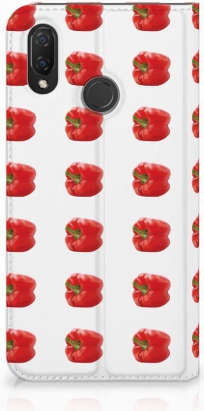 Huawei P Smart Plus Flip Style Cover Paprika Red