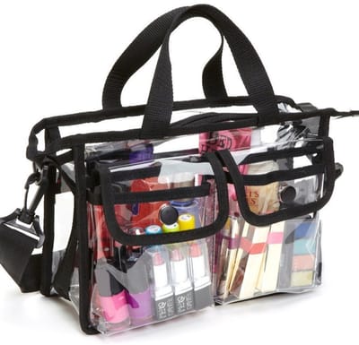 Transparante Reistoilettas – PVC, 27×20×9cm, voor mannen/vrouwen