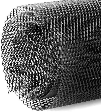 Dailygoods- Radiatorgrill Universeel - Bescherming tegen vuil - Grillnet 100x33 cm - Duurzaam en eenvoudig te snijden - Geschikt voor auto - Beveiliging voor koelers - Grille