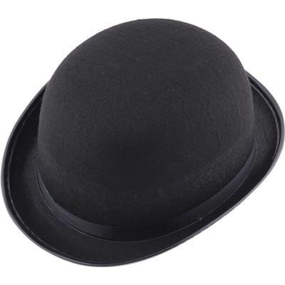 Halloween Mannen Vrouwen Tovenaars Hoeden Pet Gentleman Jazz Hoed Hoge Hoed Zwart Feest Bowler Hoed Koetsiers Hoed Klassieke Derby Hoed Cosplay black