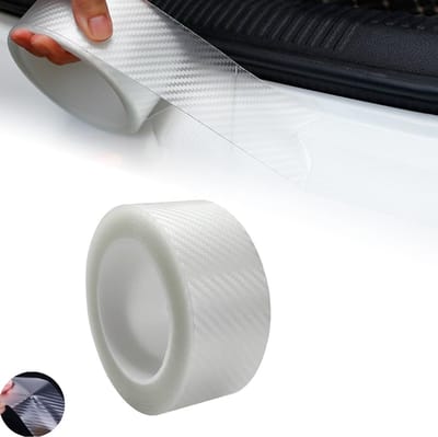 1 stuk - Bumperstrip voor autodeurrand - 5 cm * 100 cm dorpelbeschermer - Zelfklevende anti-kras tape voor auto's - Voertuigspecifieke anti-botsingsstrip - Kras- en slijtvaste dorpeltape - Geschikt voor alle soorten auto's
