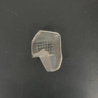 Cabochon clignotant AR Droit blanc pour scooter MBK 50 Booster 1999 à 2002 Neuf