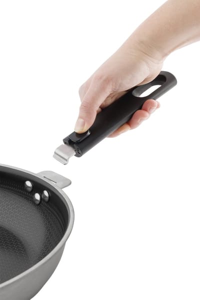 Cosy&Trendy Click! 3PLY Braadpan - Set-2 - Inclusief 1 Handvat - Diameter 24-28cm - Non-Stick