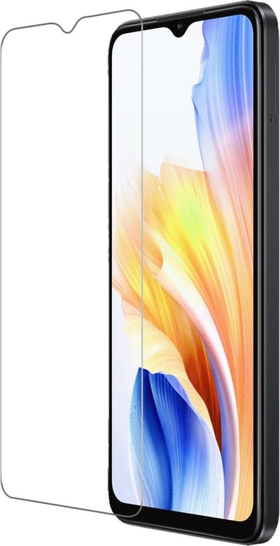 Screenprotector - Geschikt voor OPPO A18 - Extra Sterk - Beschermglas - Gehard Glas - Tempered Glass - Screen Protector
