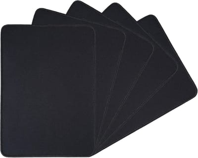 Gaming Muismat Antislip 28 x 20 cm - 5 Stuks, Ideaal voor PC en Laptop