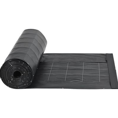 Rouleaux de tissu pour barrière anti-vase, 0,6 × 30,5 m Barrière anti-vase avec support filaire, Clôture de contrôle de l'érosion pour la rétention des sédiments, Qualité industrielle Temporaire Robuste