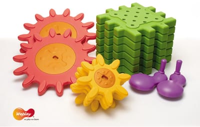 Eduplay bouwspeelgoed We-Block Gears - educatief tandwielspel.