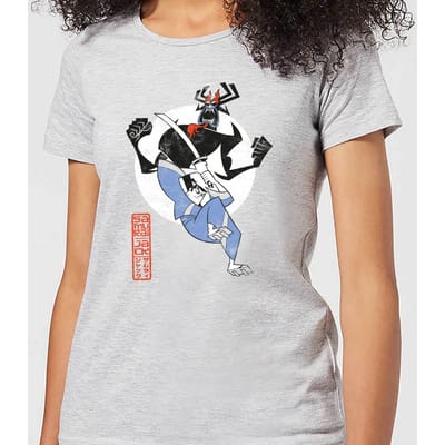 Samurai Jack Eternal Battle Women's T-Shirt - Grey - XS